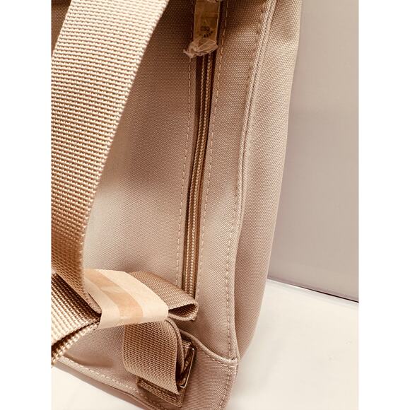 Chenson Small Beige Backpack New 4 Compartment/Sections Purse/Handbag/Backpack - Picture 4 of 6